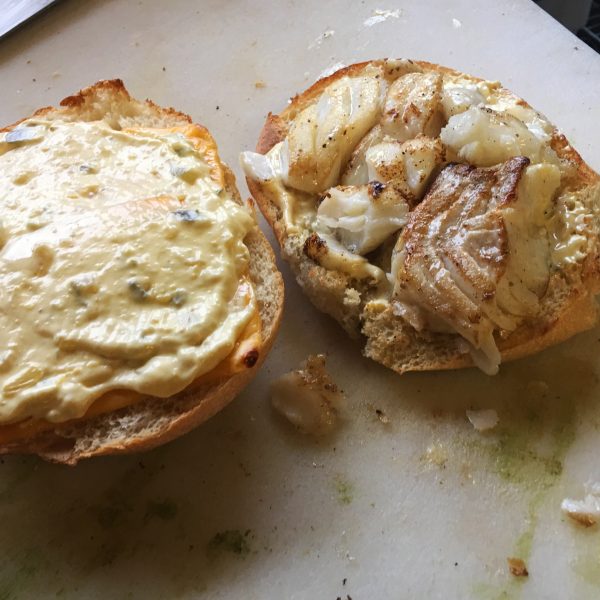 Pan Seared Codwich Pan Seared Codwich