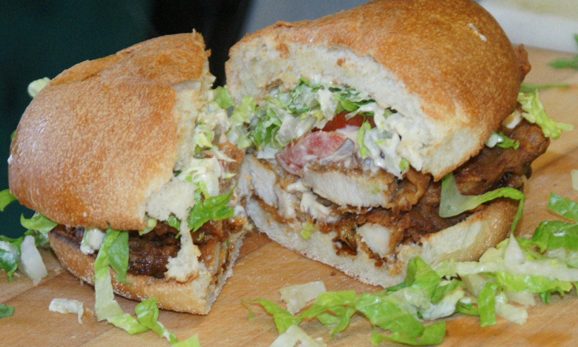 Southern Fried Chicken Finger Po'boy