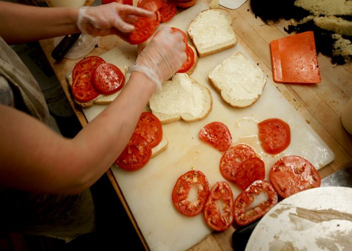 Tomato Sandwich. It's summertime.