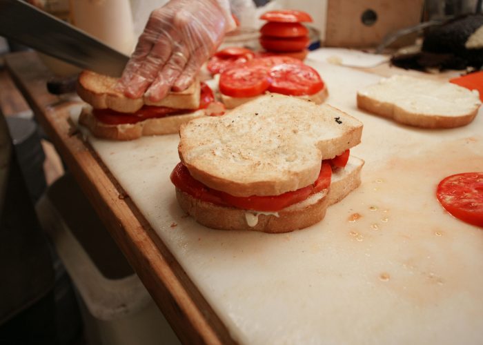 Tomato Sandwich. It's summertime.