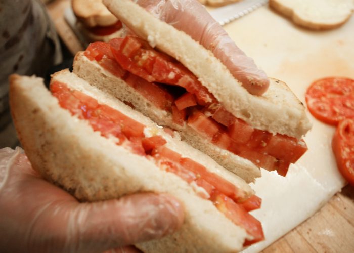 Tomato Sandwich. It's summertime.